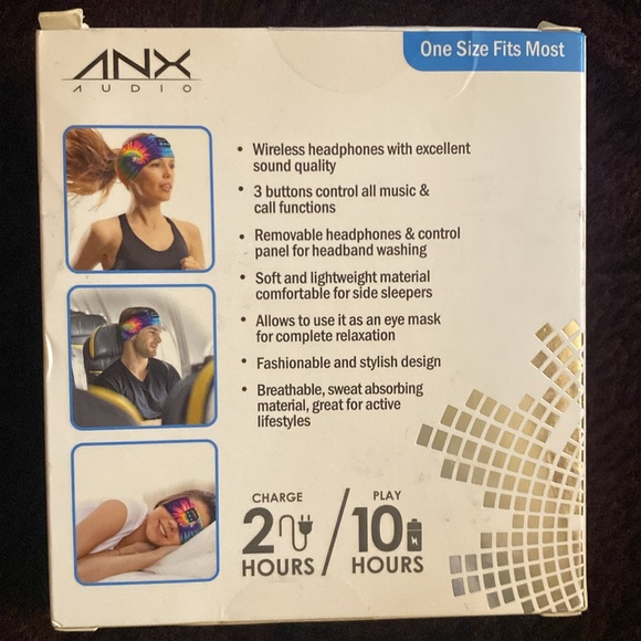 BLUETOOTH HEADBAND HEADPHONES - Picture 2 of 6